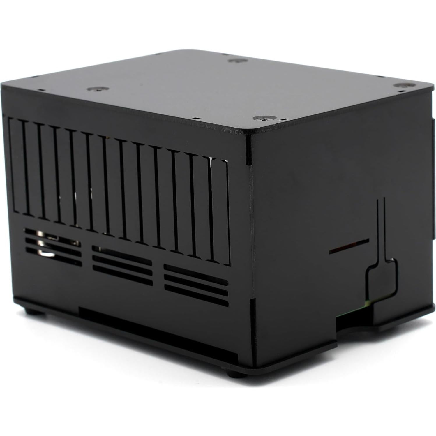 Caja HAT KKSB para Raspberry Pi 5 - Aluminio Negro