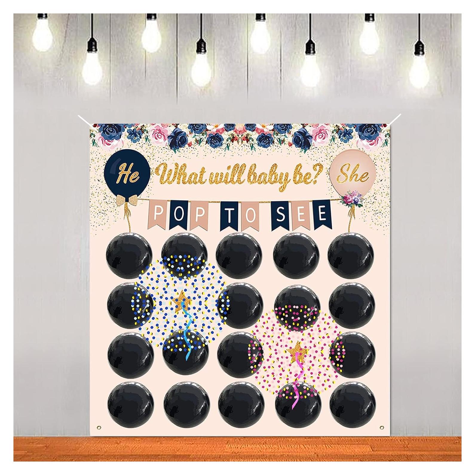 Kit Revelación de Género Senfaro con Globos y Dardos