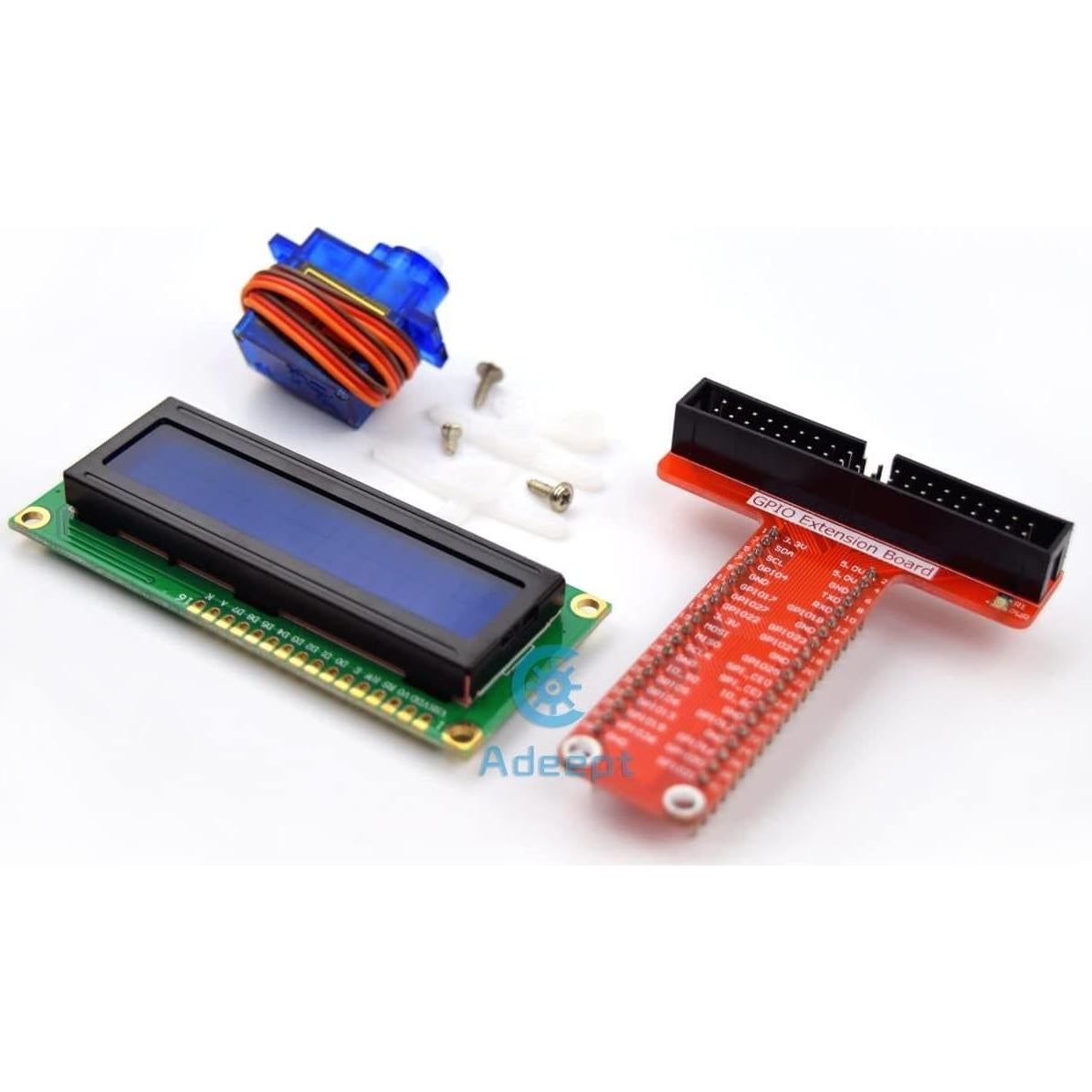 Kit de Inicio Adeept para Raspberry Pi 3 y 2 con LCD1602