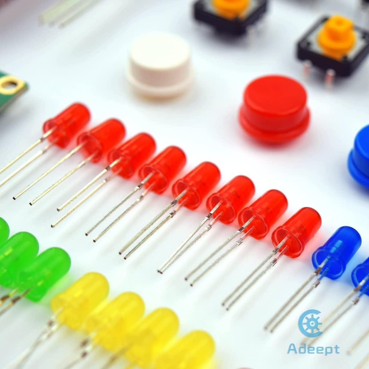 Kit de Inicio Adeept para Raspberry Pi 3 y 2 con LCD1602