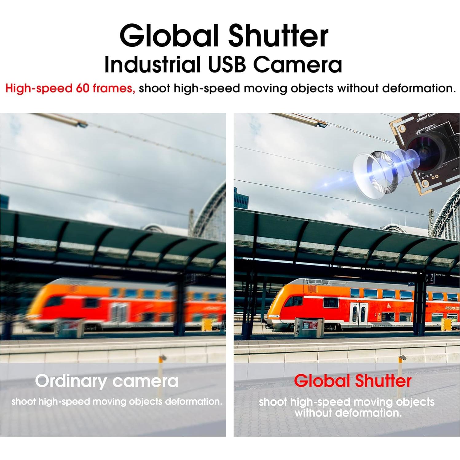 Módulo de Cámara USB IFWATER 720P Gran Angular 60fps