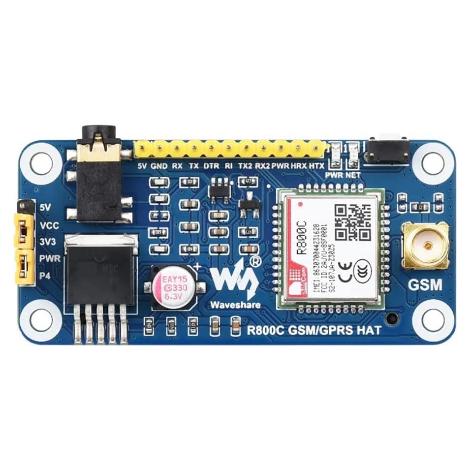Módulo GSM/GPRS R800C Coolwell para Raspberry Pi y Jetson Nano