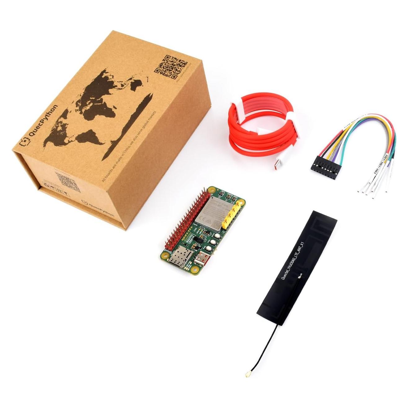 Placa de Desarrollo Waveshare BG95-M3 para QuecPython LTE GNSS