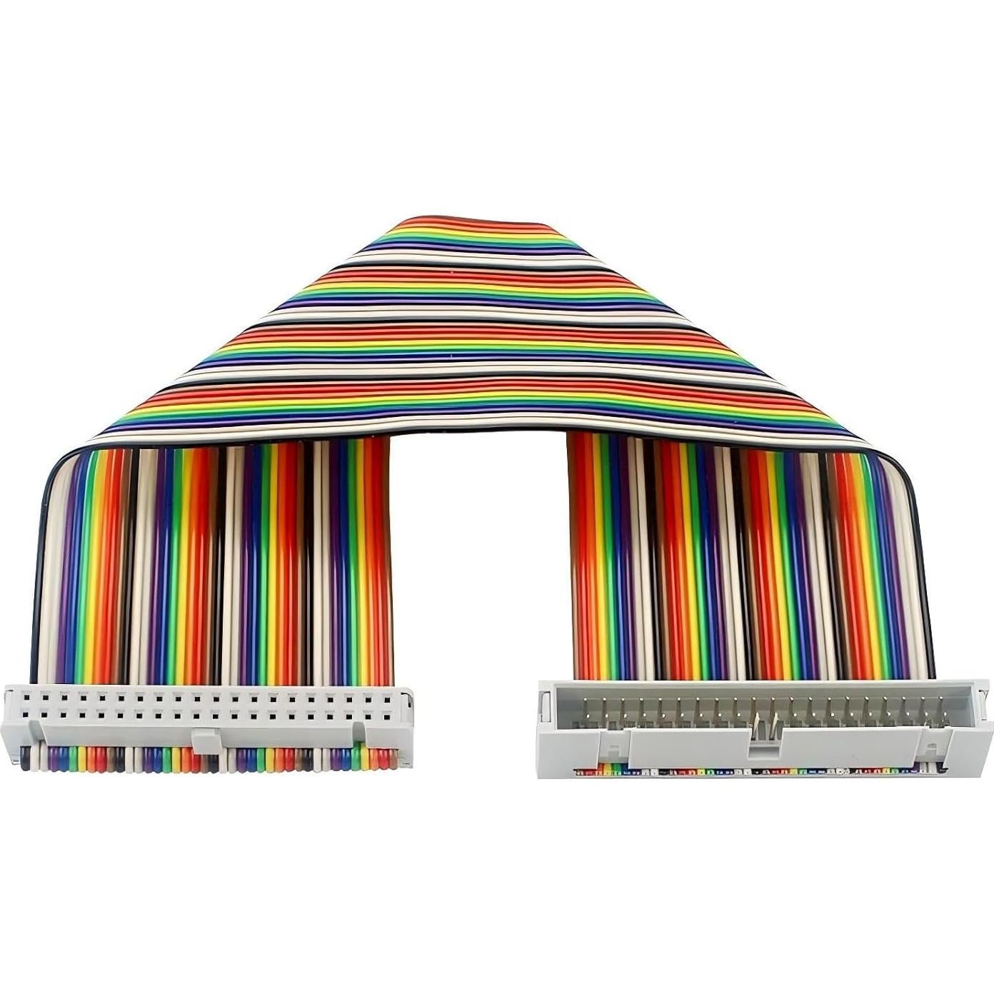 Cable de Cinta GPIO 40 Pines Macho y Hembra 20 cm MTDELE