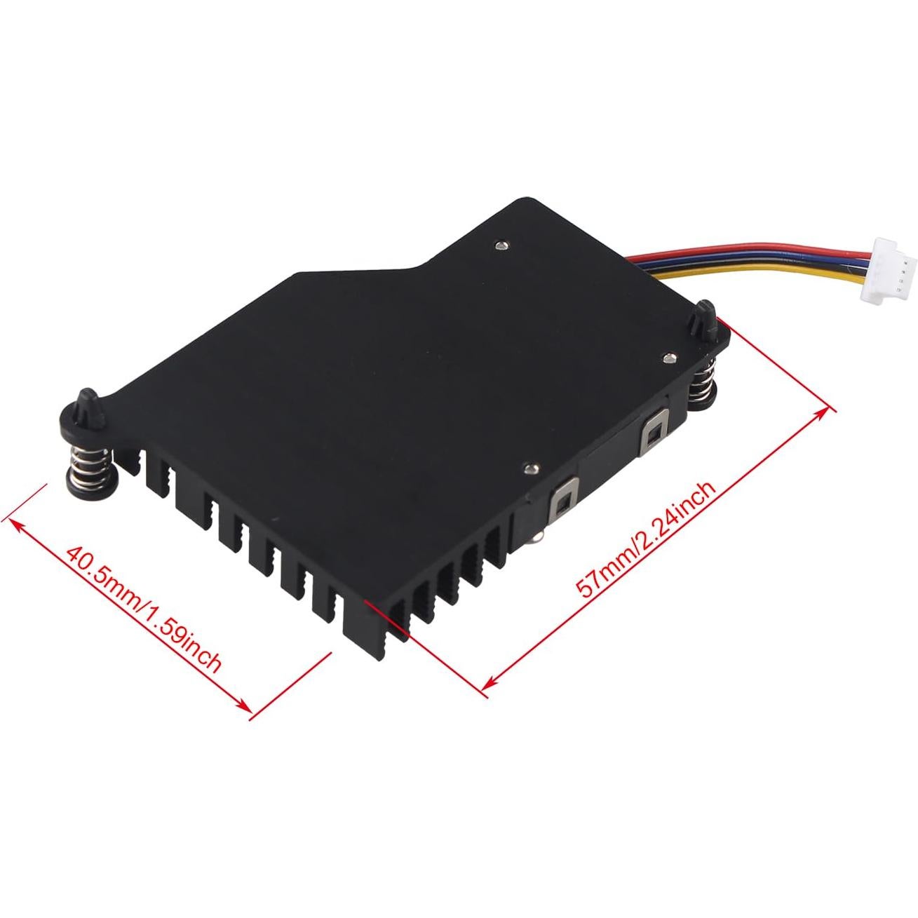 Enfriador Activo ZDE ZP536 para Raspberry Pi 5 con PWM