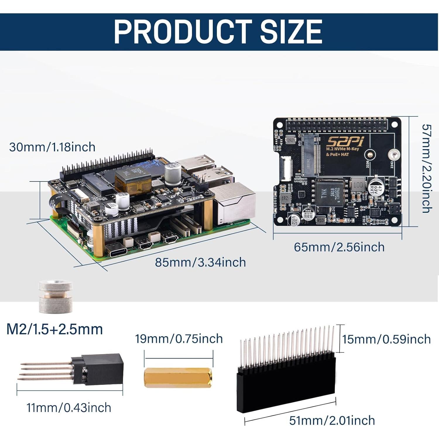 GeeekPi P31 HAT PoE+ para Raspberry Pi 5 con enfriador activo