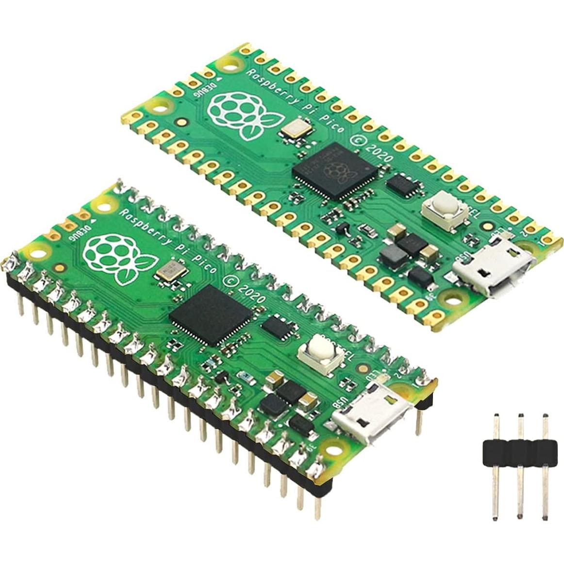 Conjunto de 15 Conectores Macho MazerPi para Raspberry Pi Pico