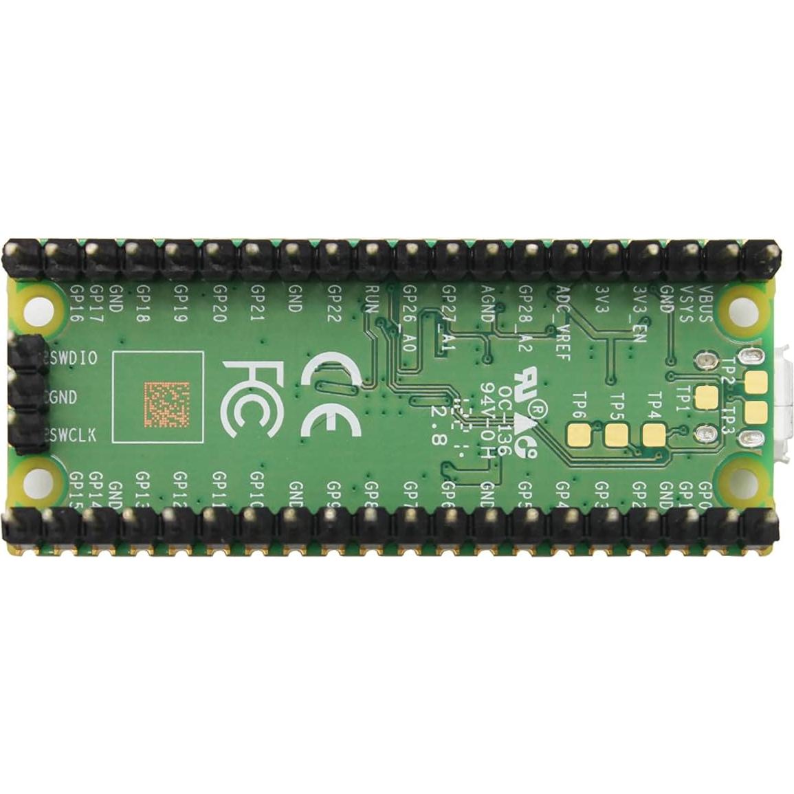 Conjunto de 15 Conectores Macho MazerPi para Raspberry Pi Pico