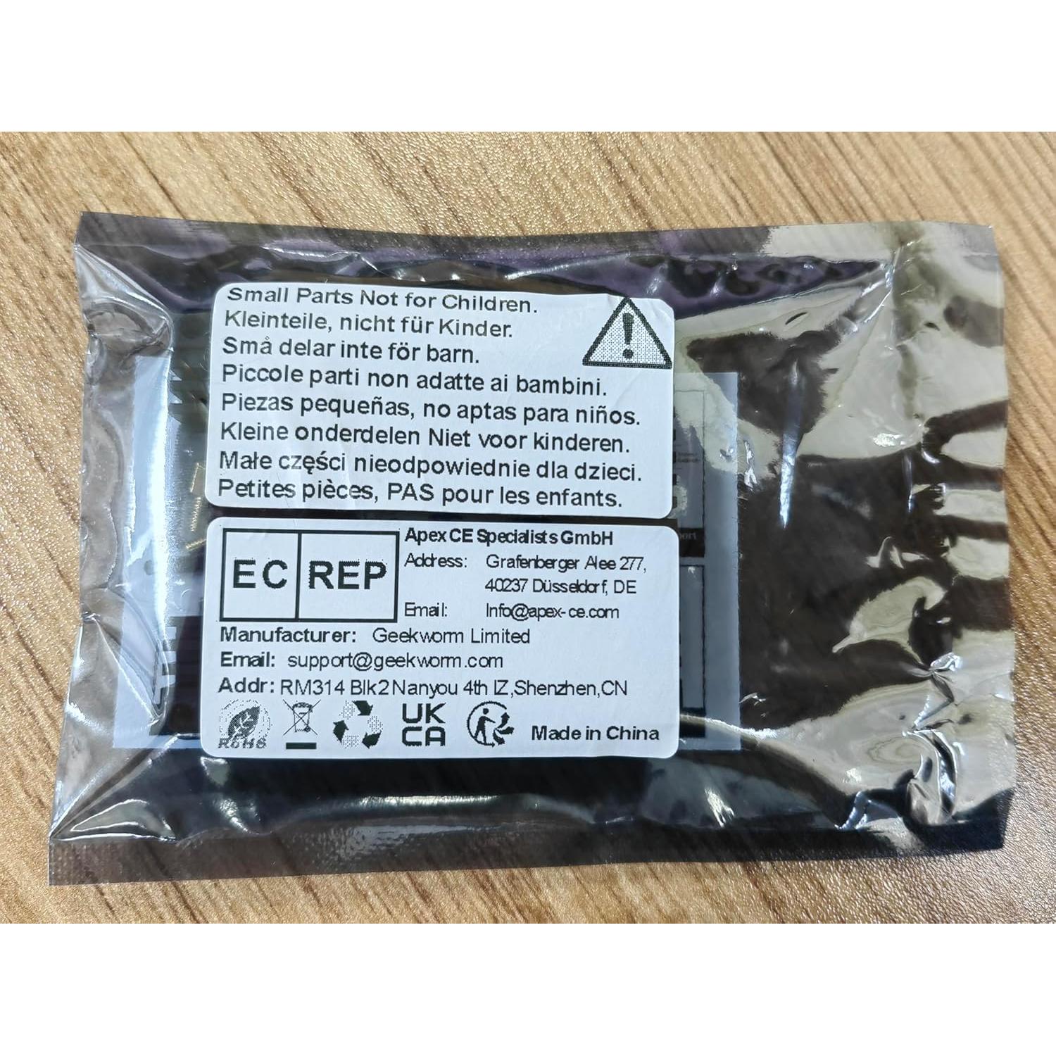 Caja Acrílica Geekworm para Raspberry Pi 4/5 y HAT