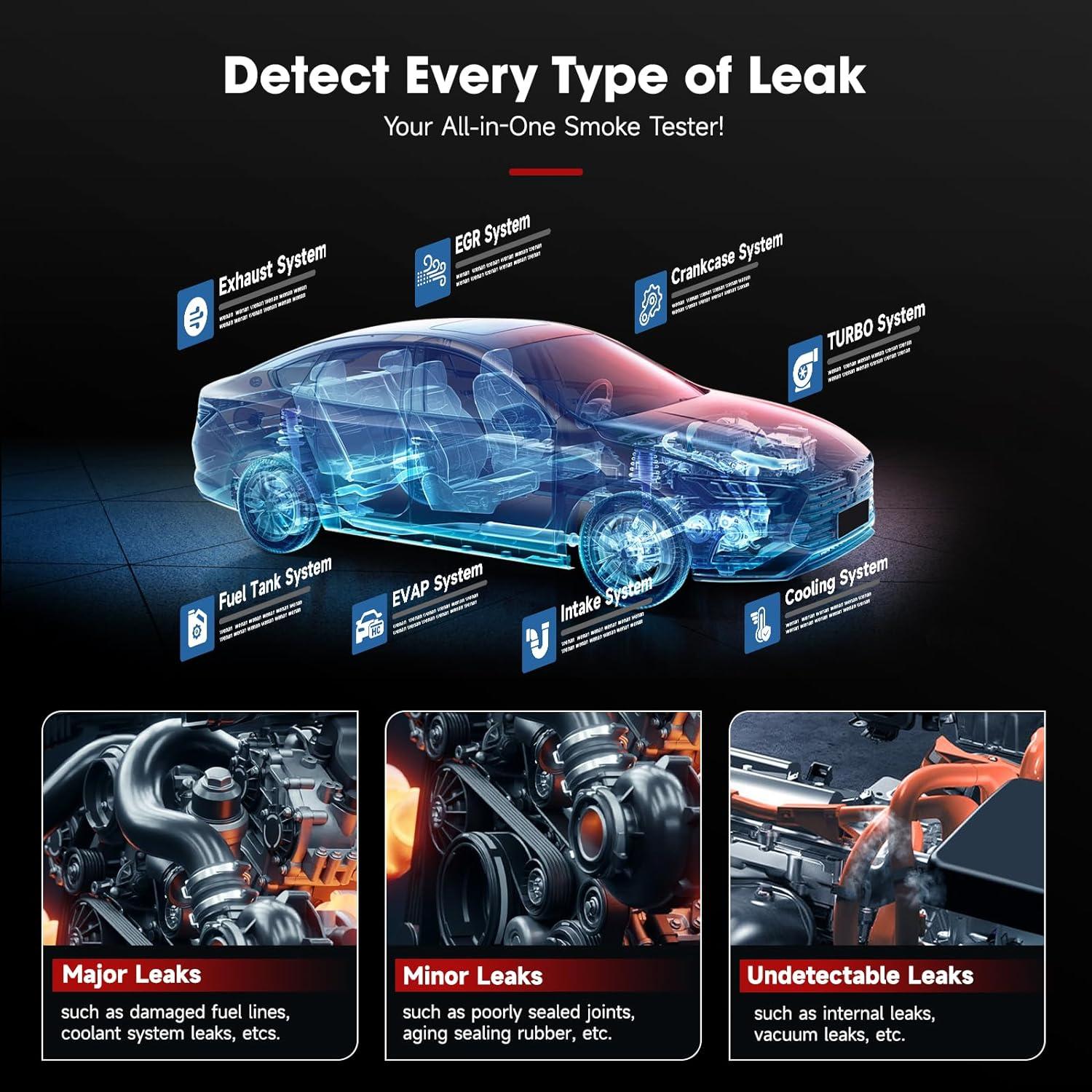 Máquina de Humo ANCEL L3000 con Manómetro Digital