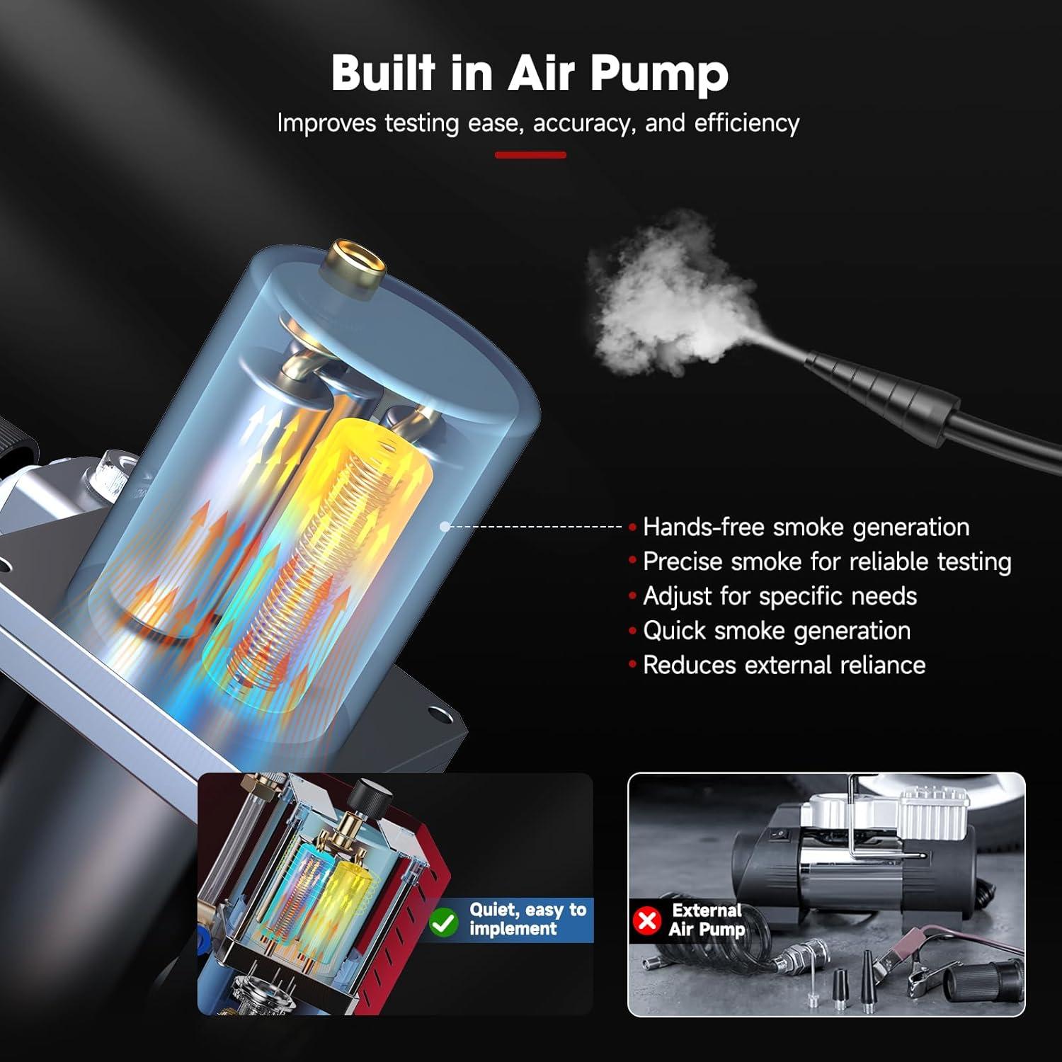 Máquina de Humo ANCEL L3000 con Manómetro Digital