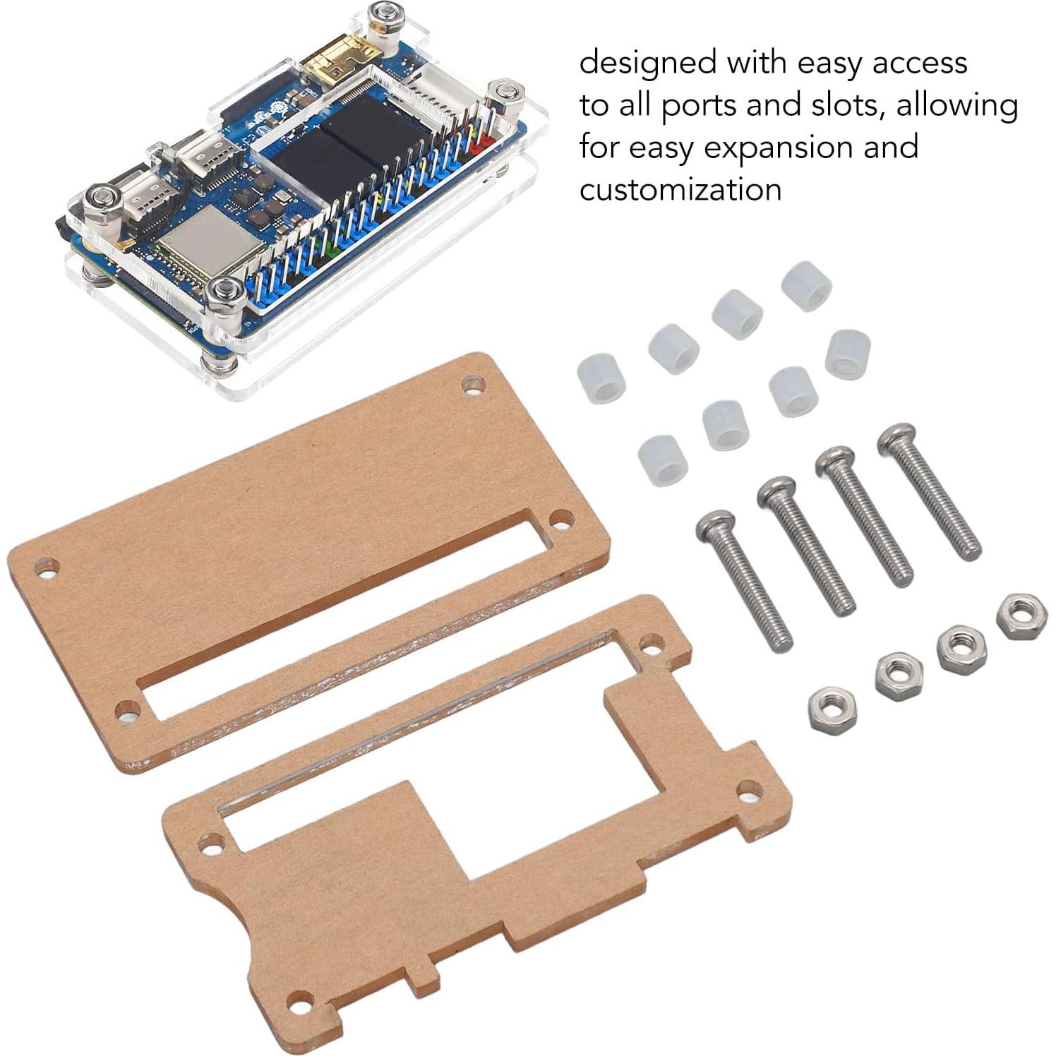 Funda Acrílica Transparente Jauarta para Orange Pi Zero 2W
