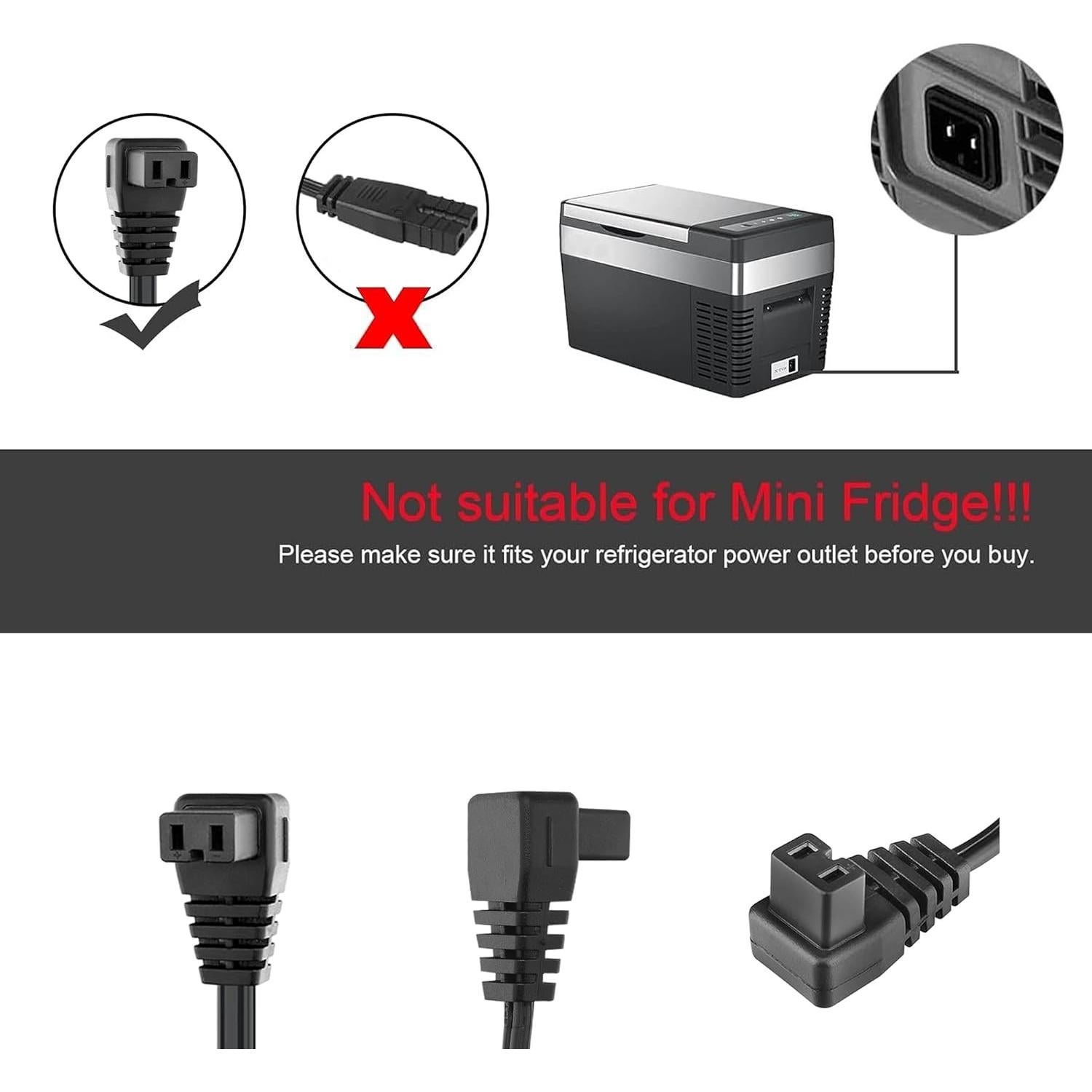 Cable de Alimentación 12V/24V para Refrigerador de Auto K-MAINS