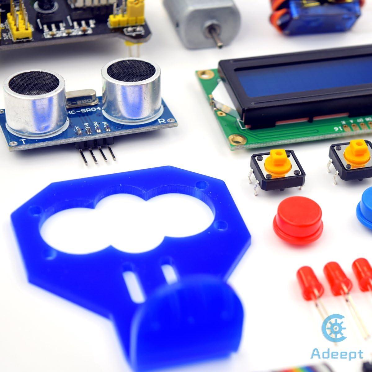 Kit de inicio Adeept para Raspberry Pi 4 y 3 con 160 piezas