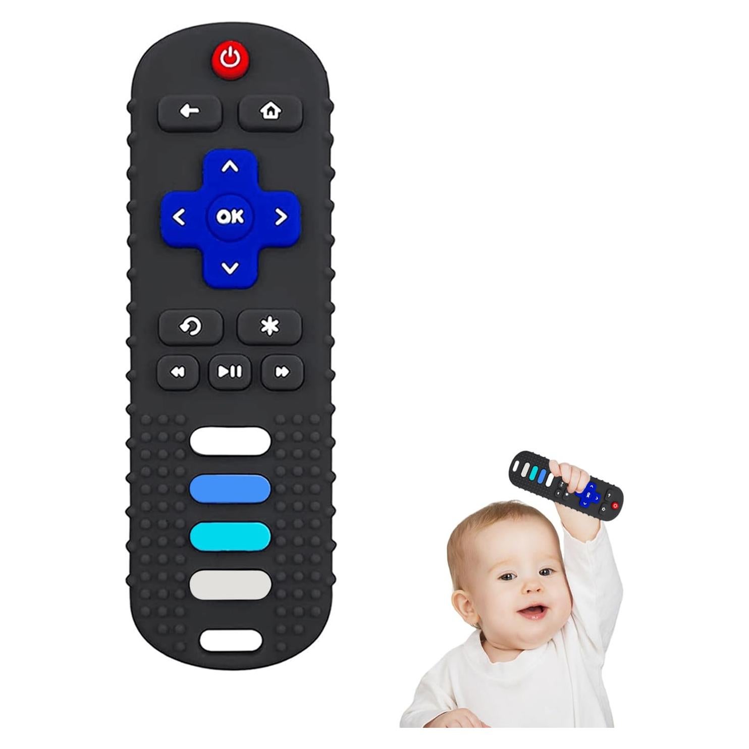 Juguete de Dentición Control Remoto YAPROMO Silicona Grado Alimenticio