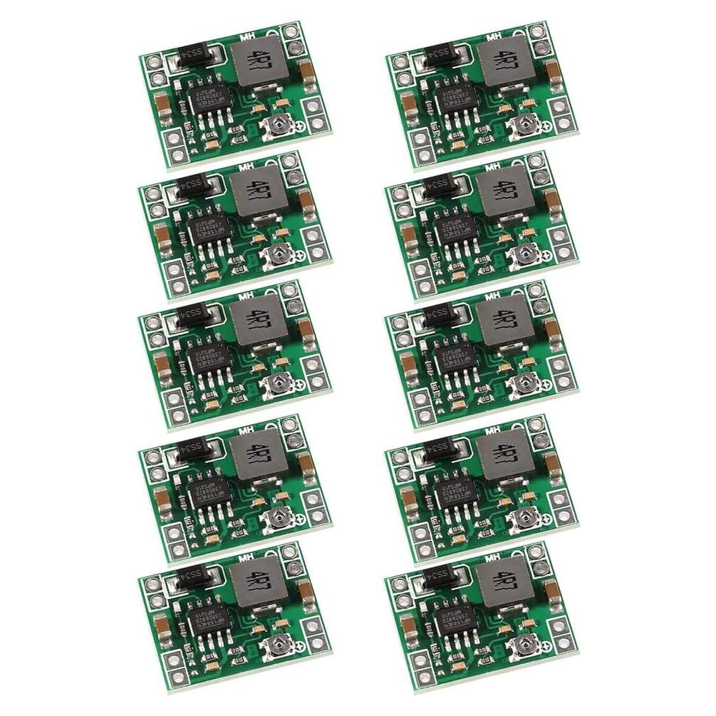 10PCS Convertidor Buck DC-DC MP1584EN 3A Ajustable 24V a 12V