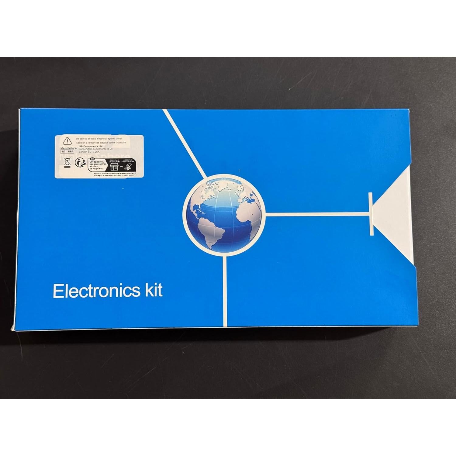 Cubo LED 4x4x4 HAT sb components para Raspberry Pi Pico Azul