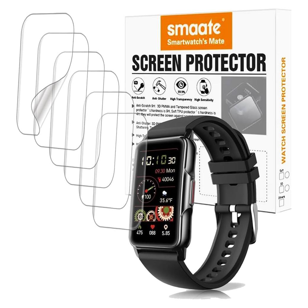 Protector de Pantalla TPU para Reloj Bestinn y Mindrose 1.47"