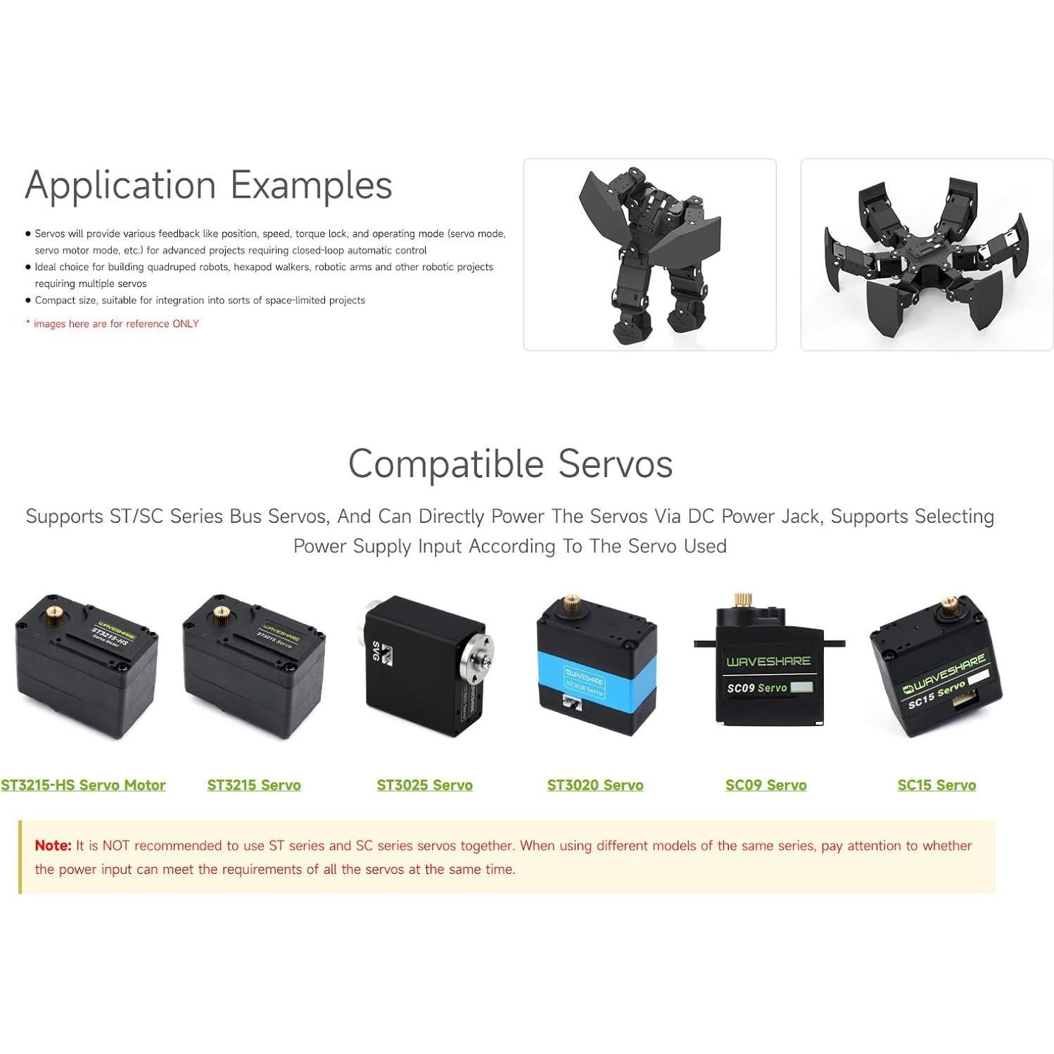 Placa Controladora de Servos por Bus Serial Waveshare ST/SC - 9-12.6V