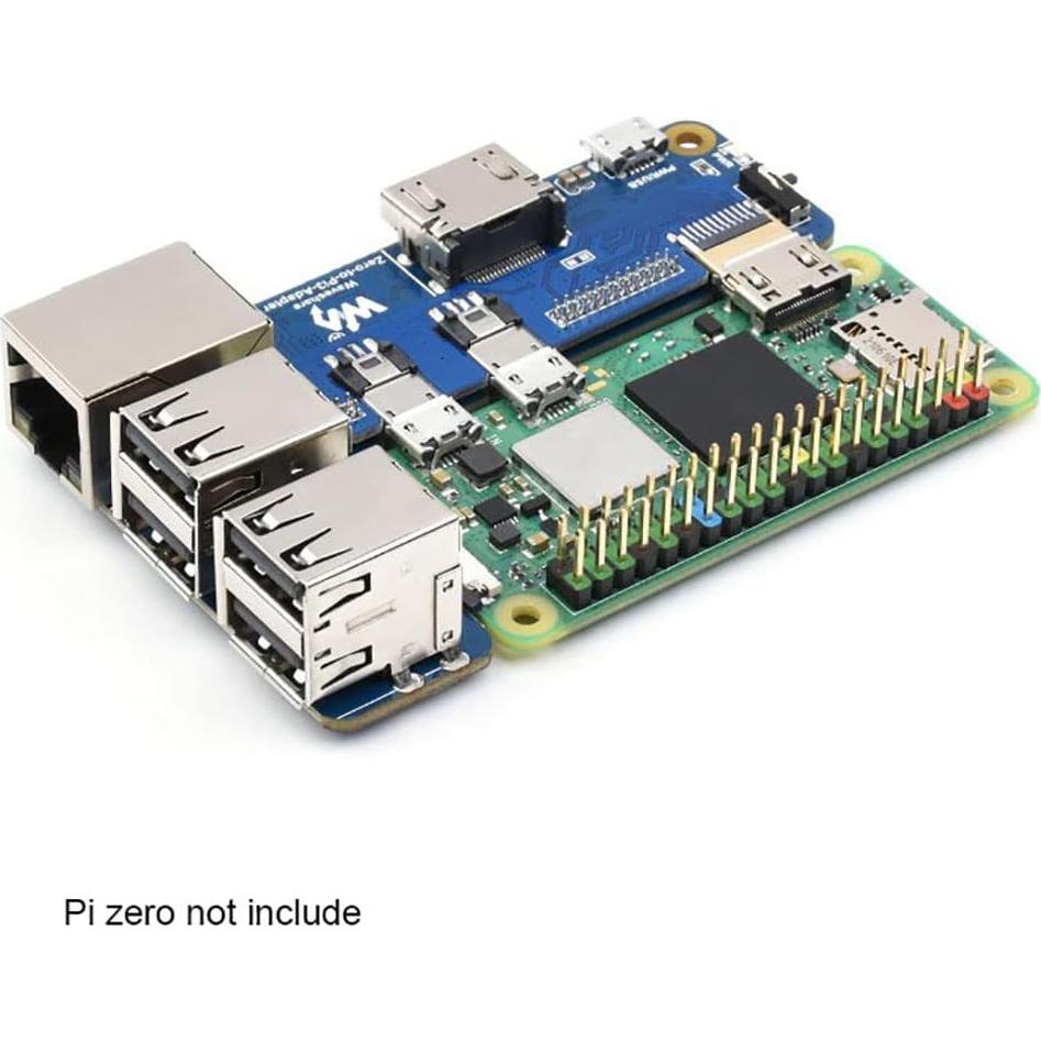 Adaptador Raspberry Pi Zero a 3B Coolwell - USB, Ethernet RJ45