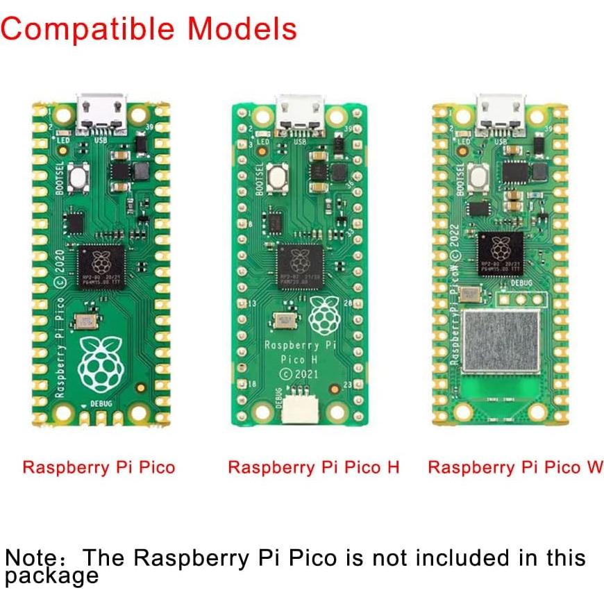 Placa de Expansión Treedix para Raspberry Pi Pico H/W - 6.27x4.32cm