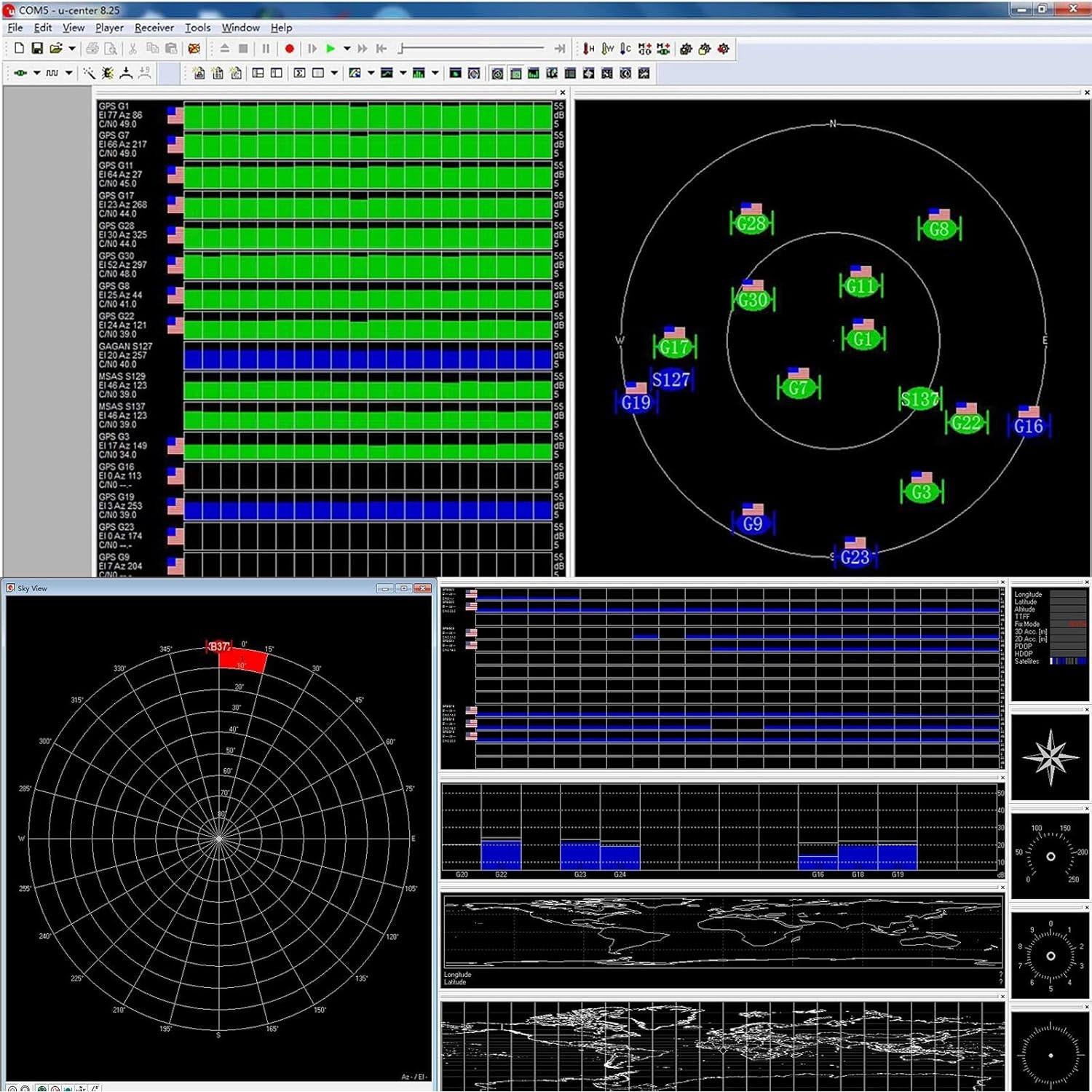 Módulo GPS USB BS-708 Geekstory con Chip G7020-KT y Antena