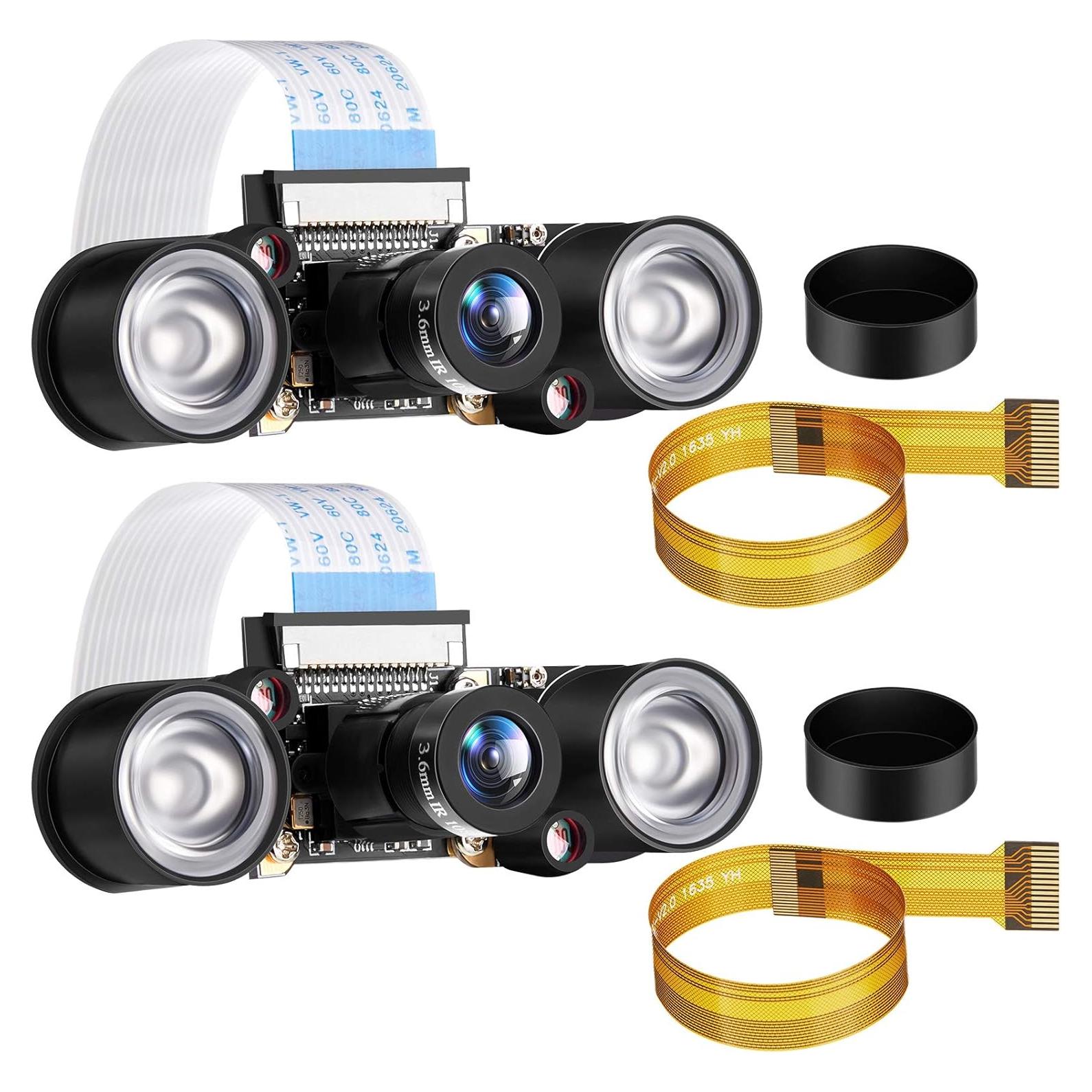 Módulo de Cámara 5MP Weewooday con Infrarrojos y FFC