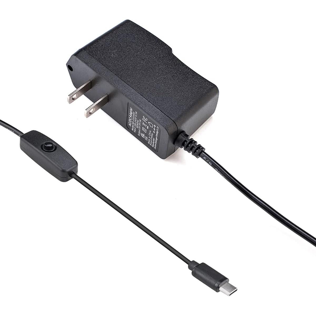 Adaptador Cargador USB-C 5V 3A ShenZhen para Raspberry Pi 4b