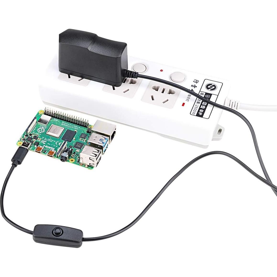 Adaptador Cargador USB-C 5V 3A ShenZhen para Raspberry Pi 4b