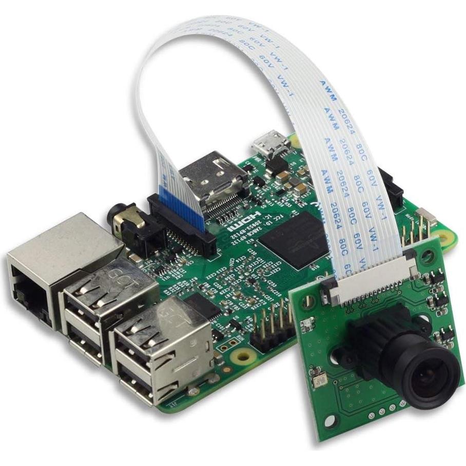 Conjunto de Cámara Arducam para Raspberry Pi 4/3/Zero - 5MP