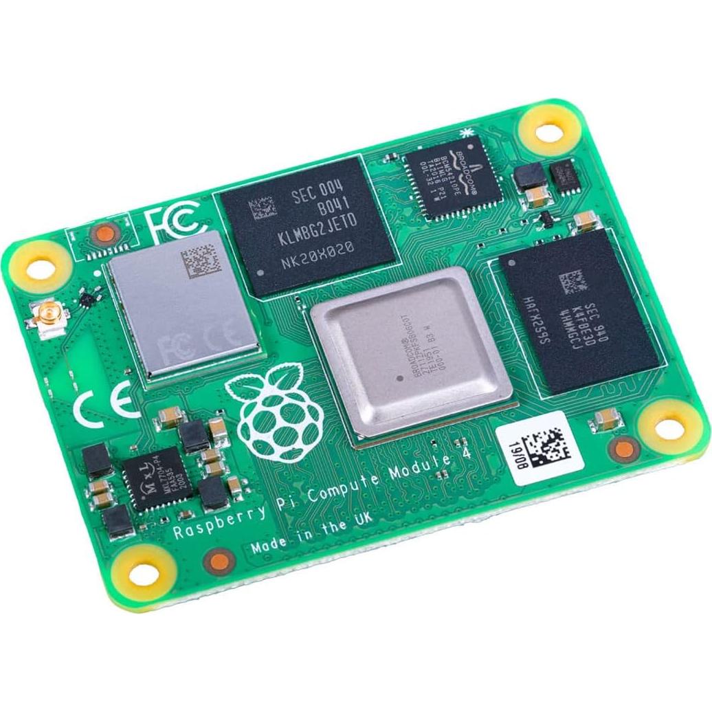 Módulo de Cómputo Raspberry Pi 4 Genérico 8GB RAM 4K