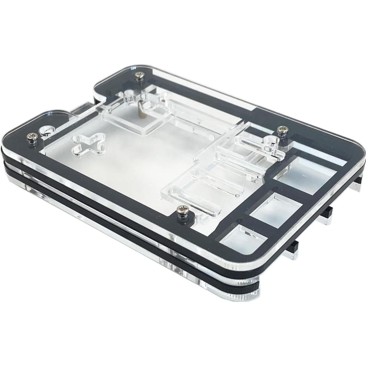 Caja Acrílica para Raspberry Pi 5 WEIYIXING con Enfriador Activo