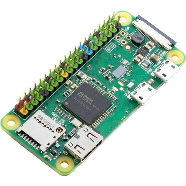 Encabezado GPIO Codificado por Color Pi Supply 40 Pines 2x20