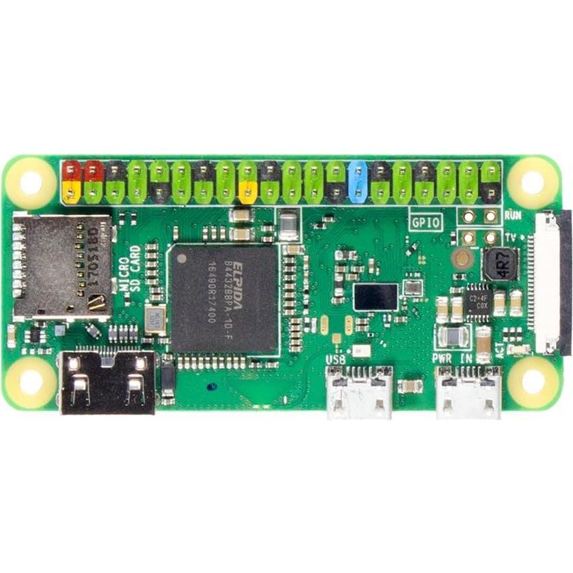 Encabezado GPIO Codificado por Color Pi Supply 40 Pines 2x20