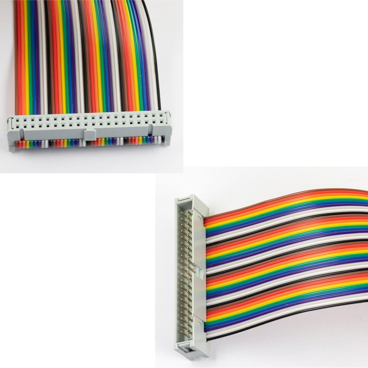 Cables Jumper IDC GPIO 40Pin Macho a Hembra 20cm Risingsaplings