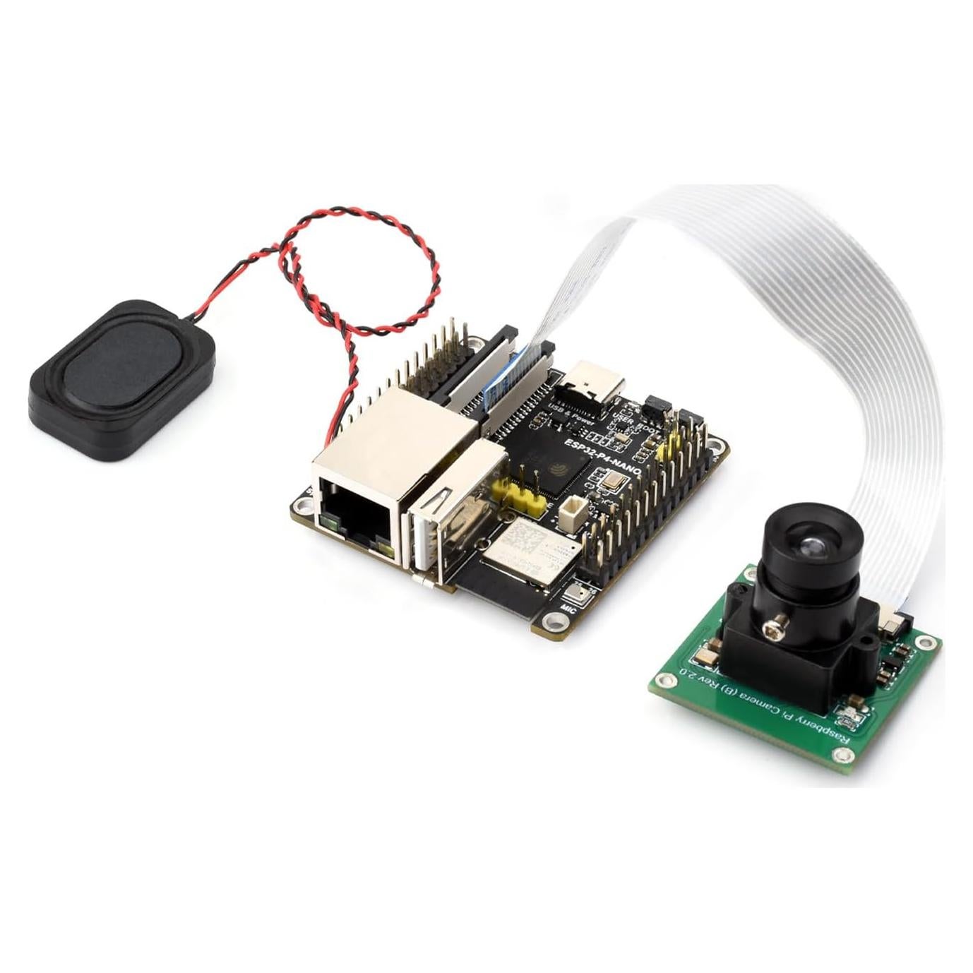 Placa de Desarrollo Waveshare ESP32-P4-NANO con Cámara RPi