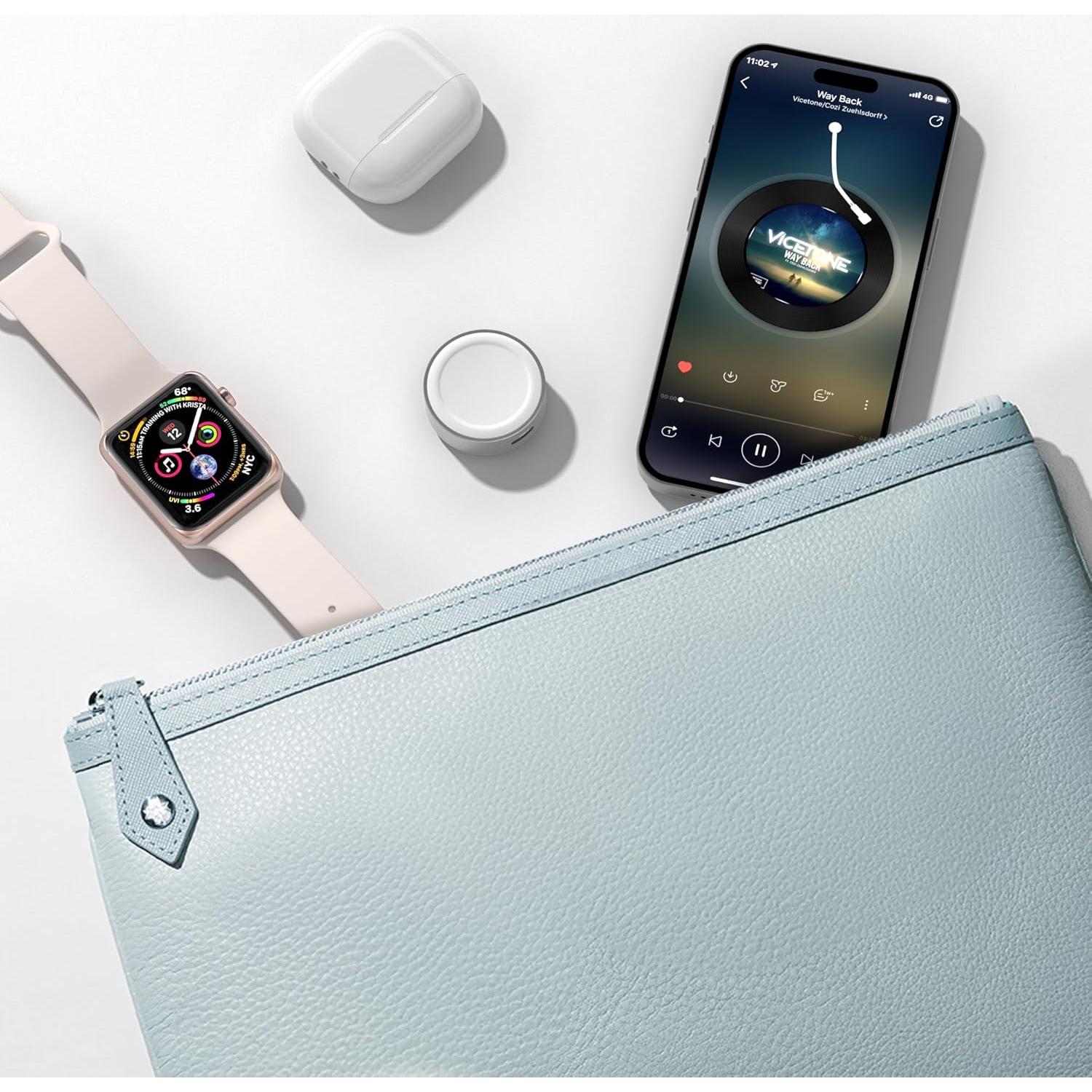 Cargador Magnético Ruxely para Apple Watch USB-C 3.5cm