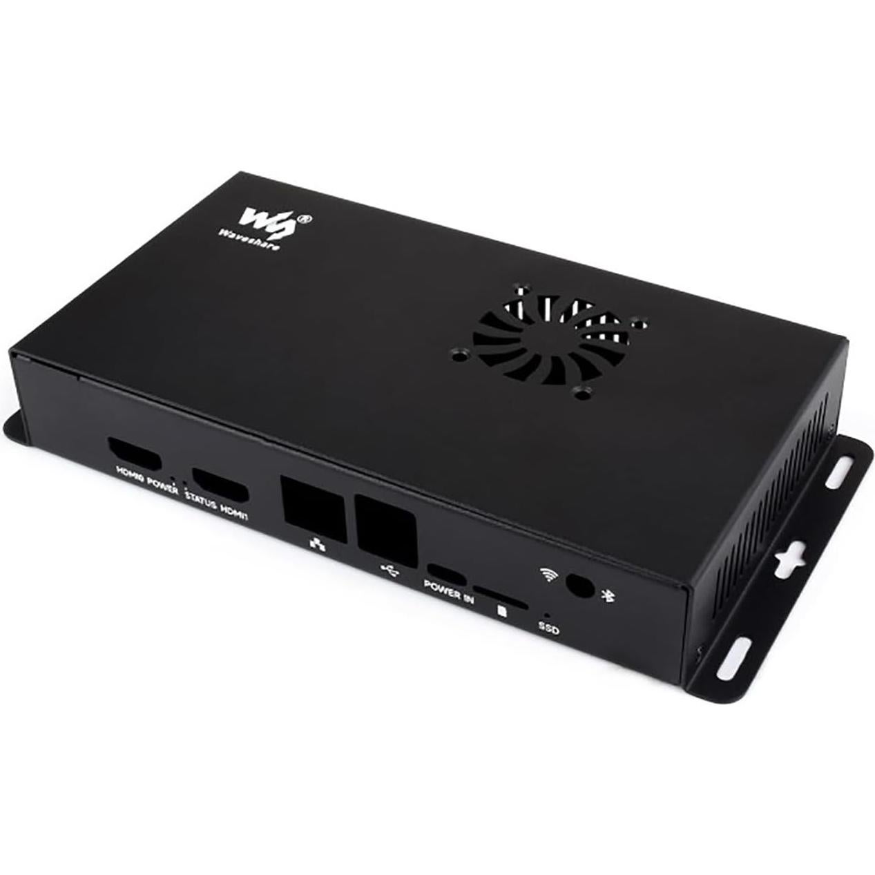 Caja Metálica Raspberry Pi 5 con Ventilador y Adaptador GPIO