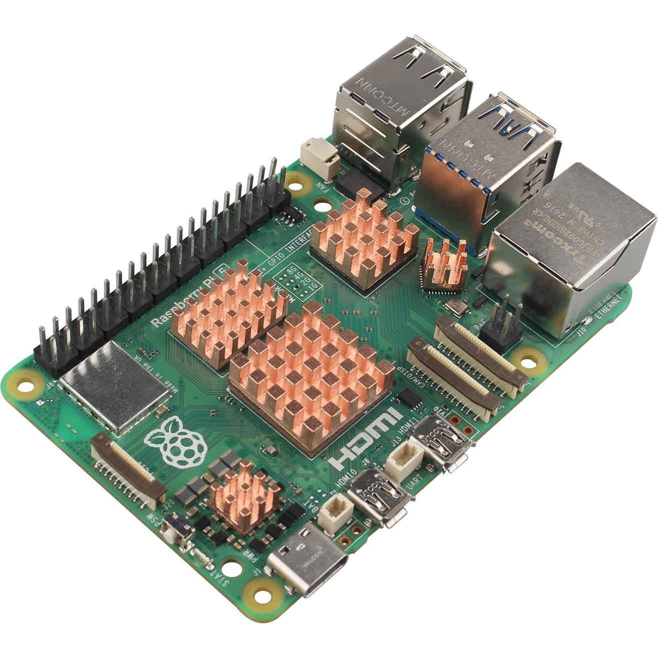 Disipadores de Calor de Cobre ZDE para Raspberry Pi y M.2 SSD