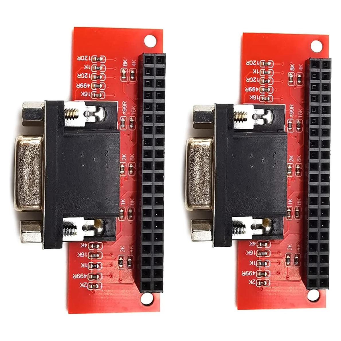 Adaptador VGA Kiro&Seeu 2PCS VGA666 para Raspberry Pi B+/2B