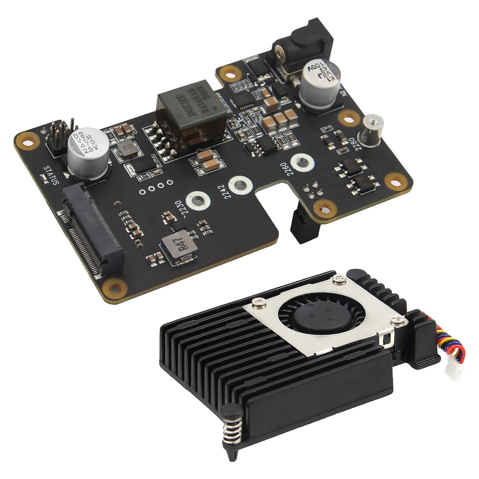 Geekworm X1012 PCIe a M.2 HAT NVMe SSD para Raspberry Pi 5