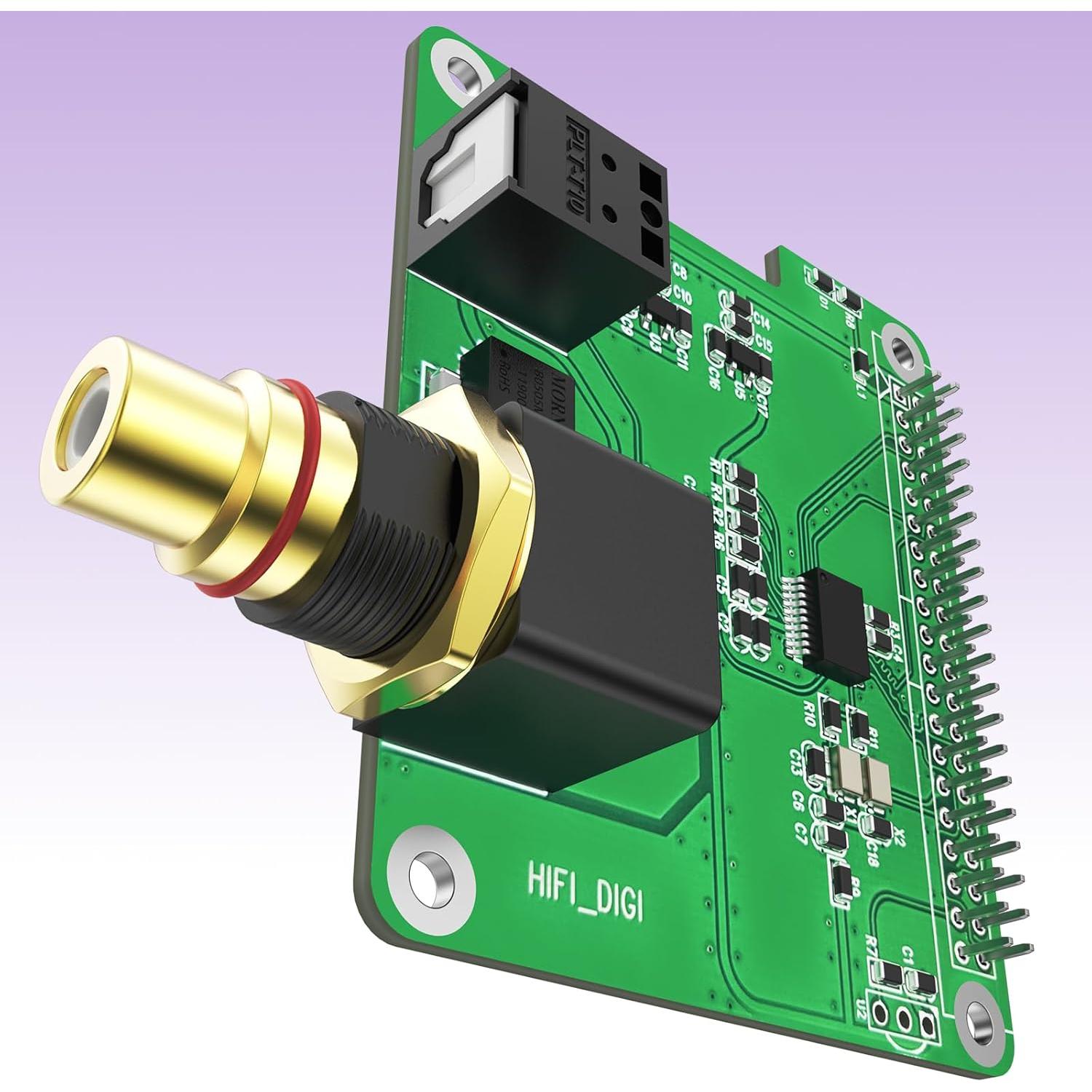 InnoMaker Digi One Hat para Raspberry Pi - Tarjeta de Audio HiFi