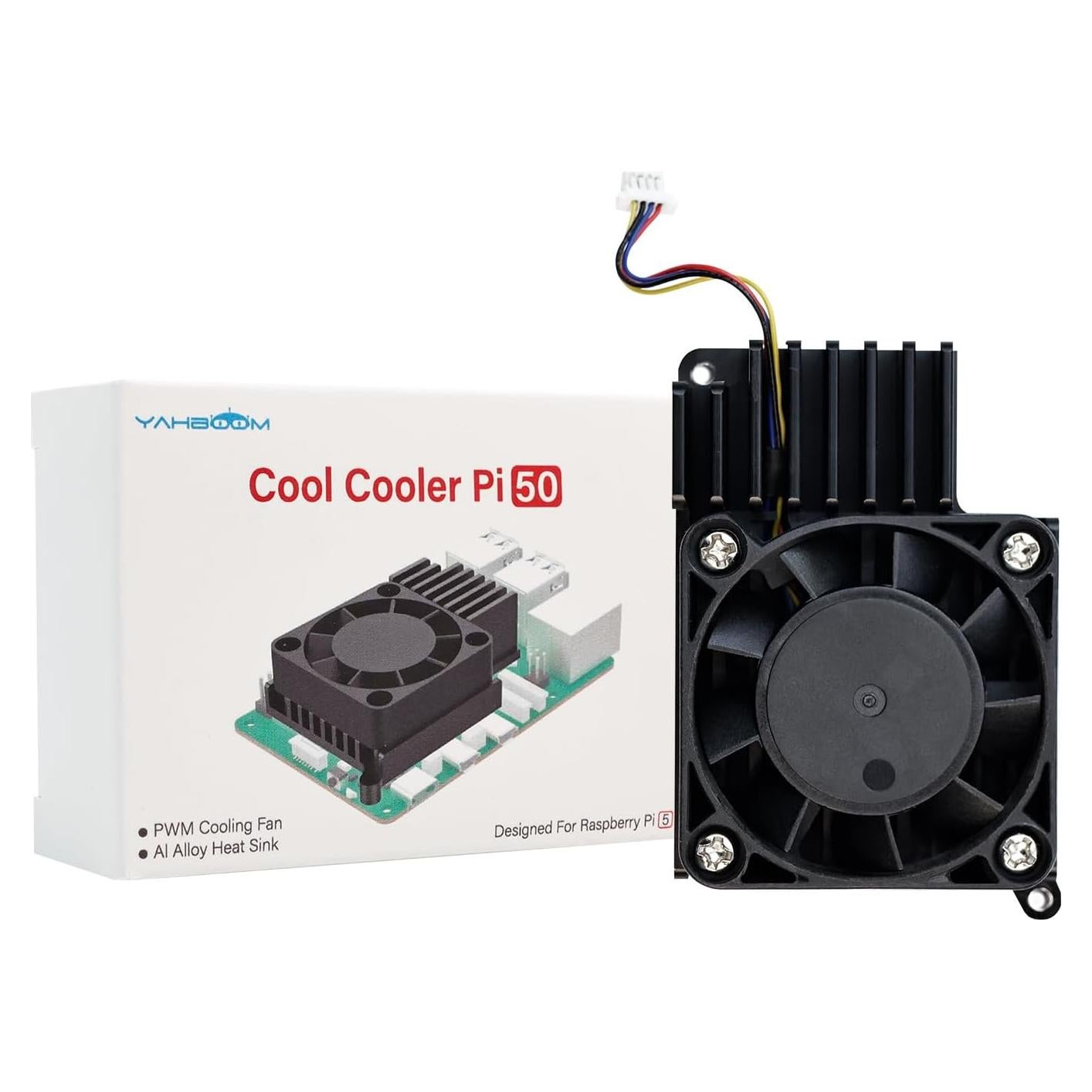 Fuente de Alimentación y Enfriador Activo para Raspberry Pi 5