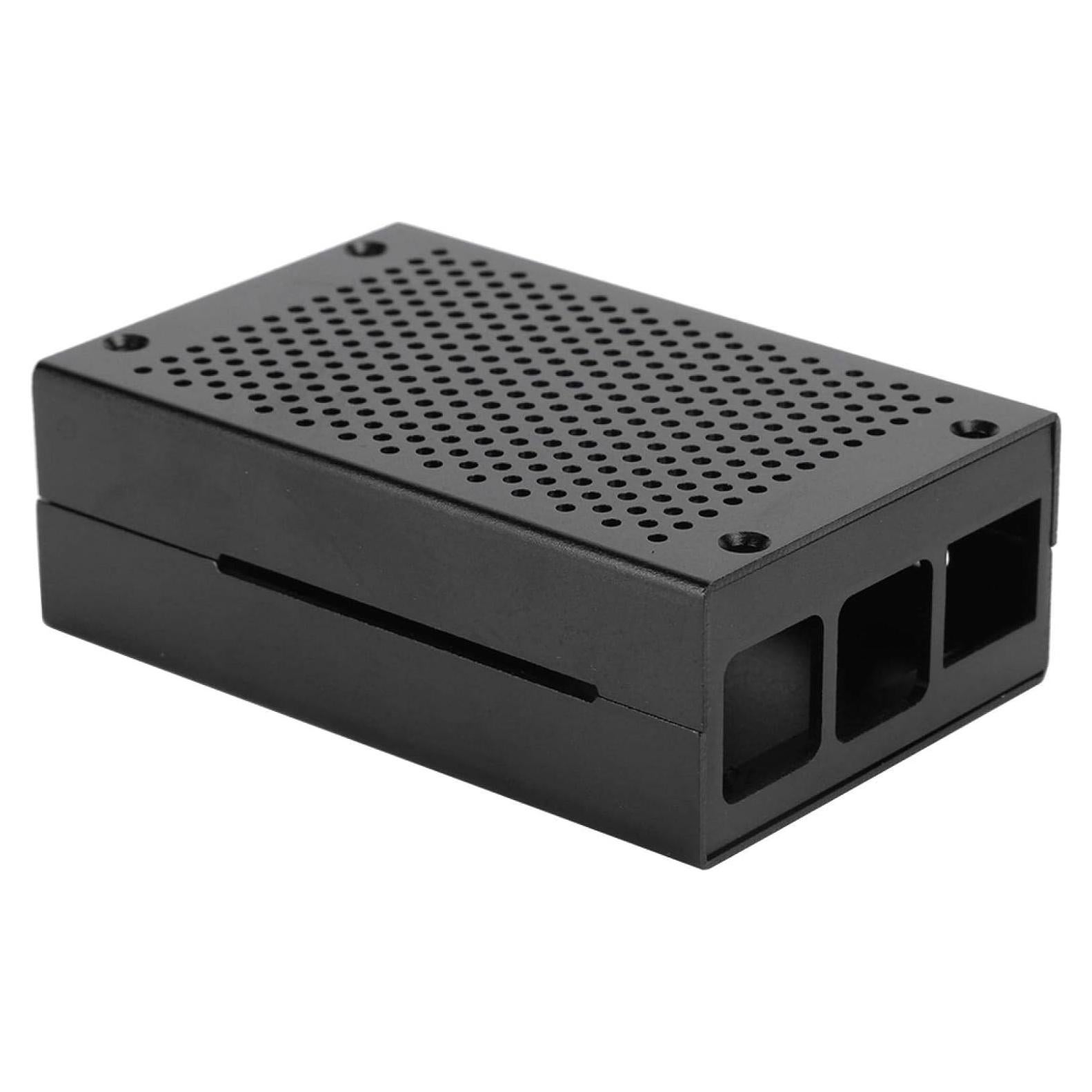 Carcasa de Aluminio ASHATA para Raspberry Pi 3 B+ / 3B - Negro
