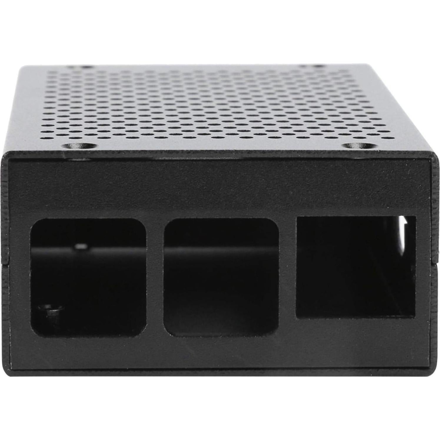 Carcasa de Aluminio ASHATA para Raspberry Pi 3 B+ / 3B - Negro