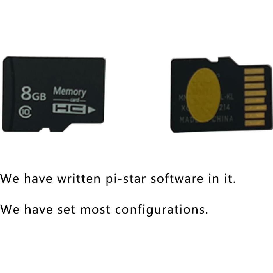 Pack 2 Tarjetas SD 8G Mokxihit con Pi-Star 4.2.1 para MMDVM