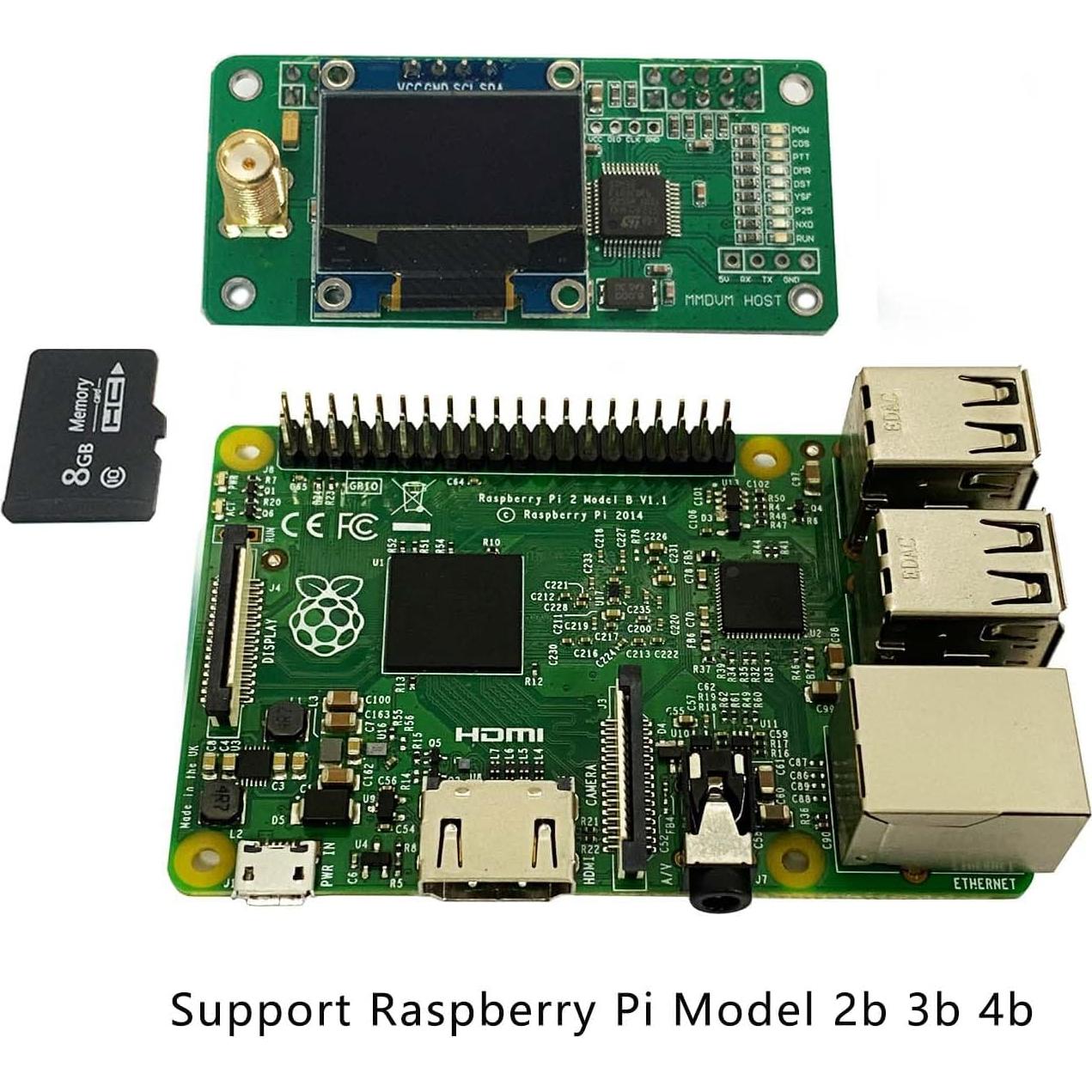 Pack 2 Tarjetas SD 8G Mokxihit con Pi-Star 4.2.1 para MMDVM