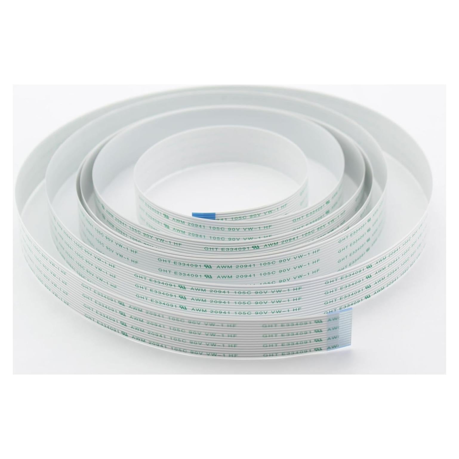 Cable de extensión plano flexible 2m para cámara Raspberry Pi