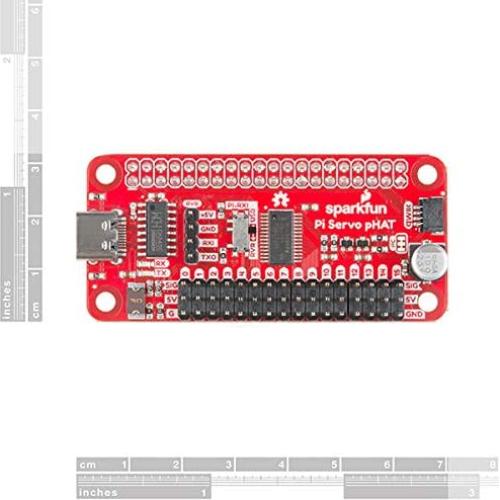 SparkFun Servo pHAT para Raspberry Pi - Controla 16 Servos