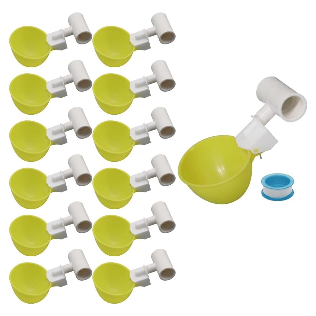 Bebedero Automático para Pollos MODUODUO 12 Tazas 8,49 cm